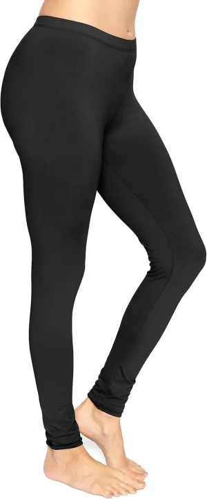 STRETCH IS COMFORT Women's and Plus Size Oh So Soft Full and Knee Length Leggings | Basic Essentials | Small to 7X
