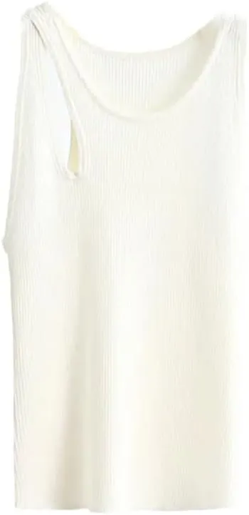 Tank Top for Women Camisole Tops for Women Knitted Tanks Camis for Women Tops Vest Crop Tees