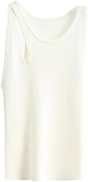 Tank Top for Women Camisole Tops for Women Knitted Tanks Camis for Women Tops Vest Crop Tees