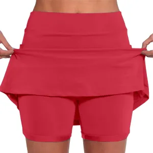 Tennis Skirts for Women high Waisted Ruffle Cotton Ribbed Bike Shorts Women Plus Size Slip Shorts for Women 4x-5x
