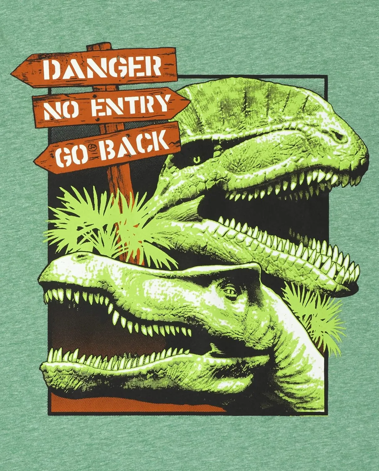 The Children's Place Boys' Dino Short Sleeve Graphic T-Shirts, Multipack