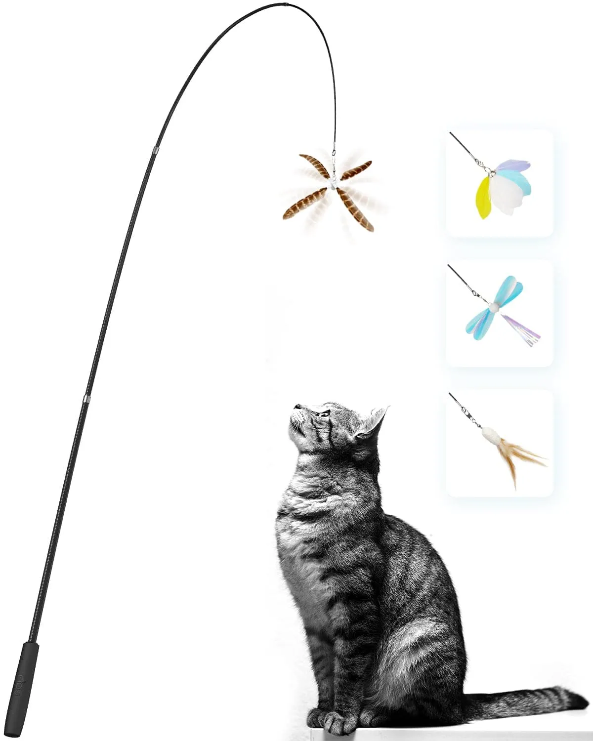 Uah Pet Cat Wand Toy