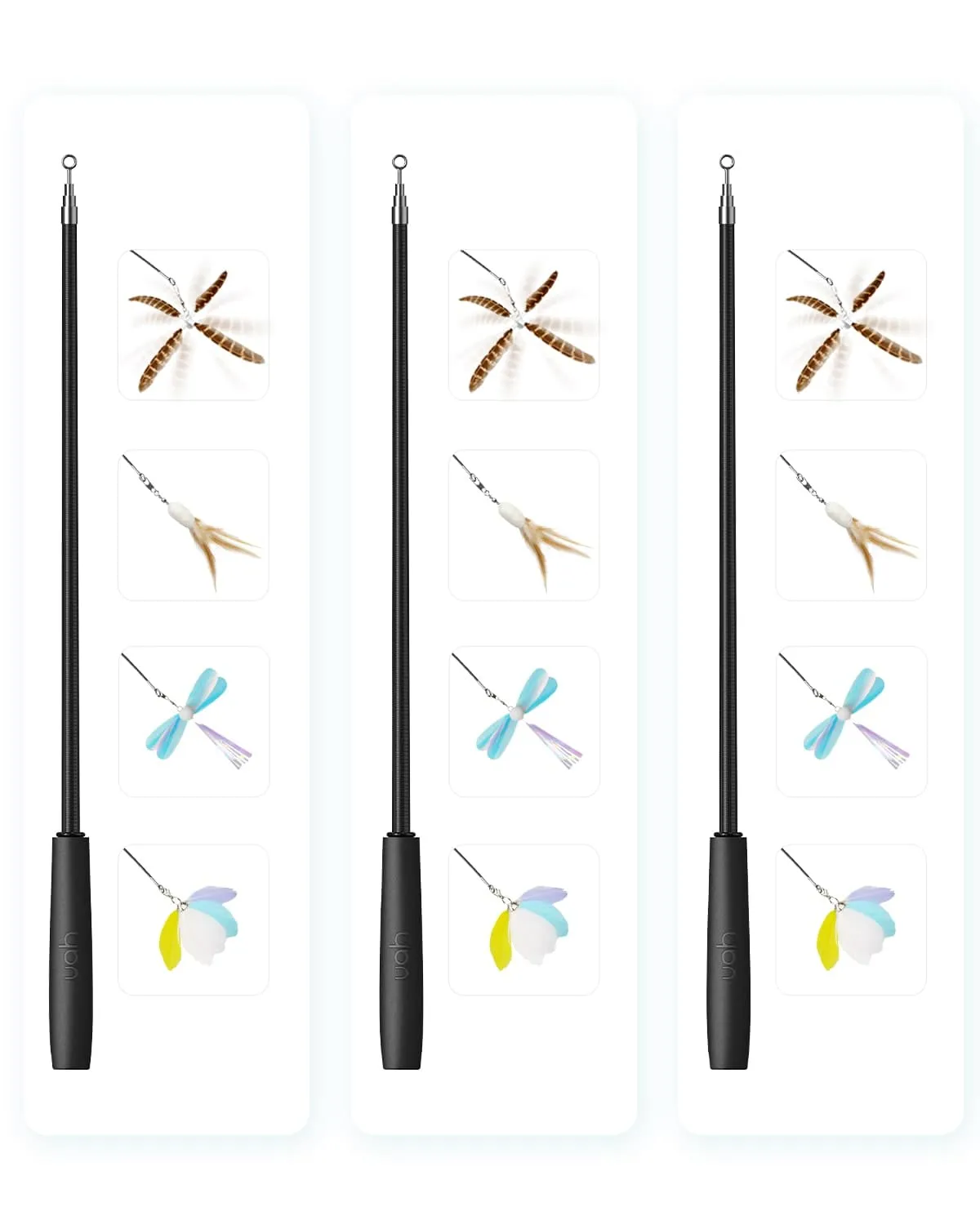 Uah Pet Cat Wand Toy
