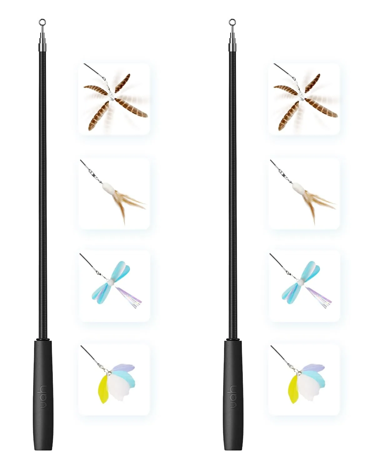 Uah Pet Cat Wand Toy