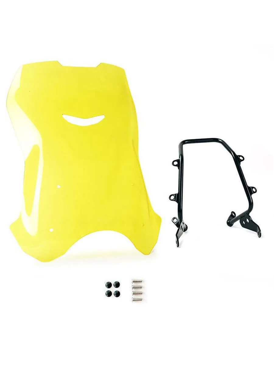 UNIT Garage Windshield with GPS support for Triumph Bonneville T120