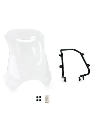 UNIT Garage Windshield with GPS support for Triumph Scrambler 1200 XC-XE-X