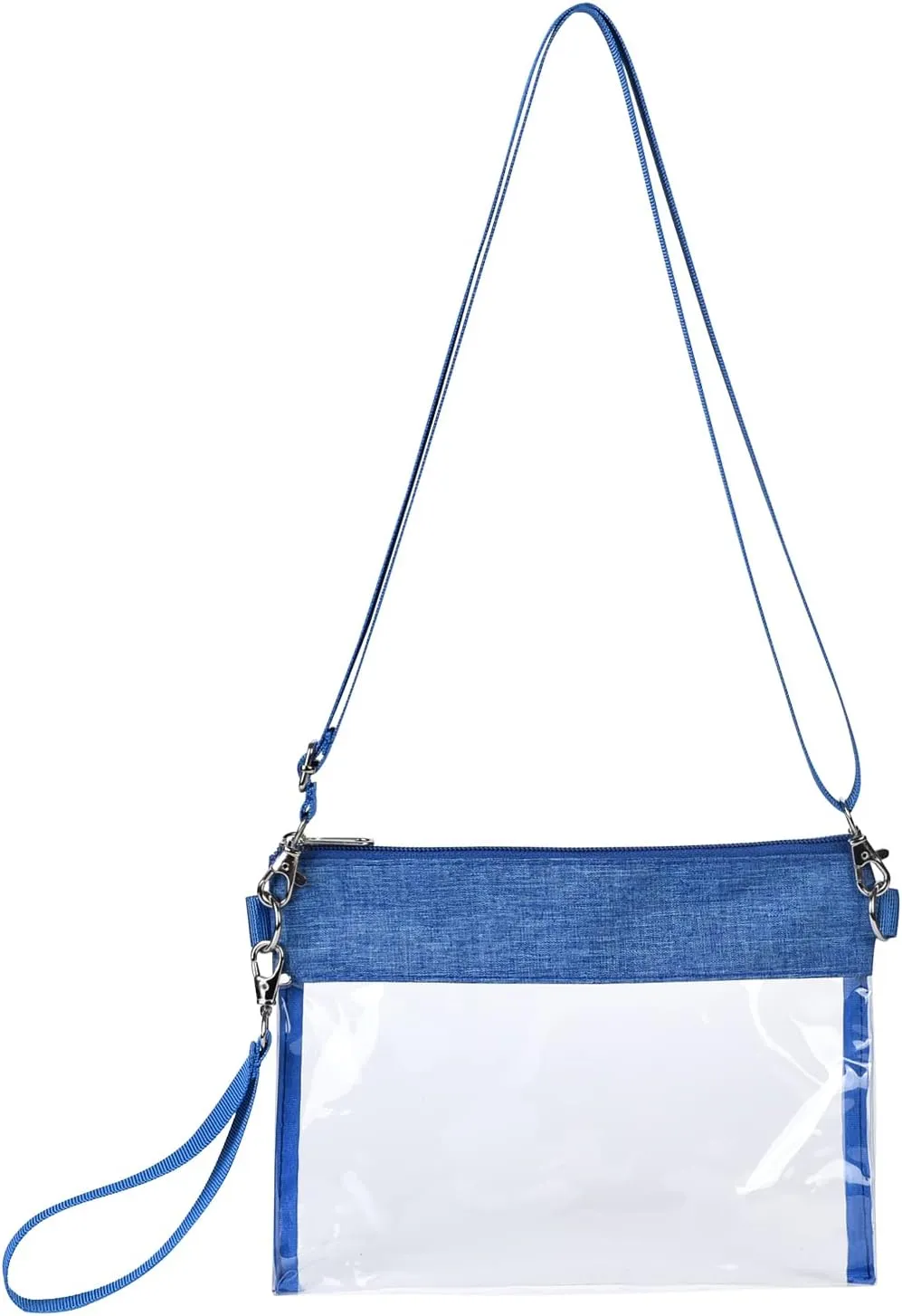 USPECLARE Clear Crossbody Purse Bag Stadium Approved Clear Tote Bag for Work Concert Sports