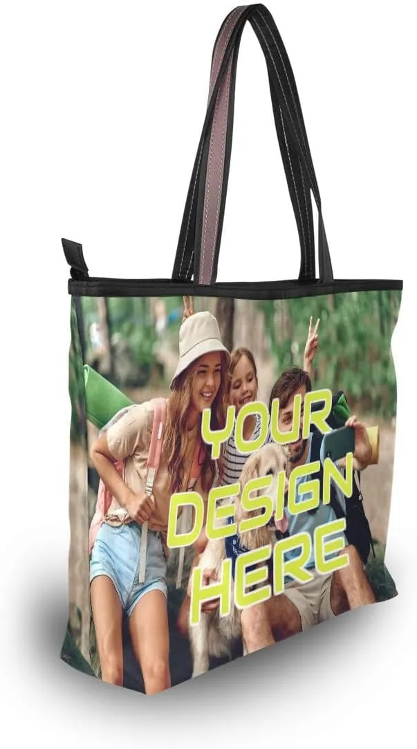 Watercolor Magic Gnomes Stars Handbags and Purse for Women Tote Bag Large Capacity Top Handle Shopper Shoulder Bag