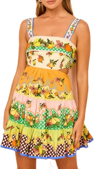 Women Graphic Mini Cami Dress Spaghetti Strap Floral Boho Short Dress Flowy Sundress Summer Holiday Beach Dress