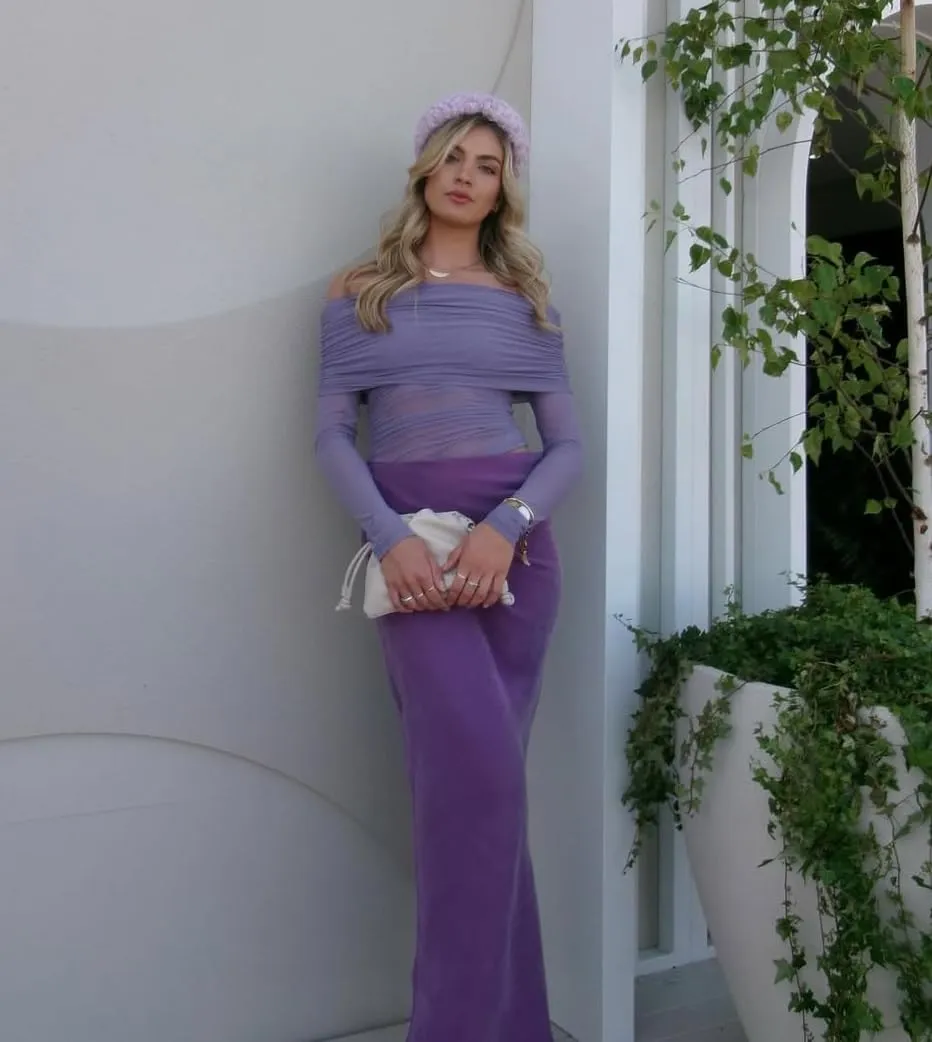 Women's Sheer Mesh Off Shoulder Maxi Dress Y2K Bodycon Gown for Club Party Wedding Evening Outfits
