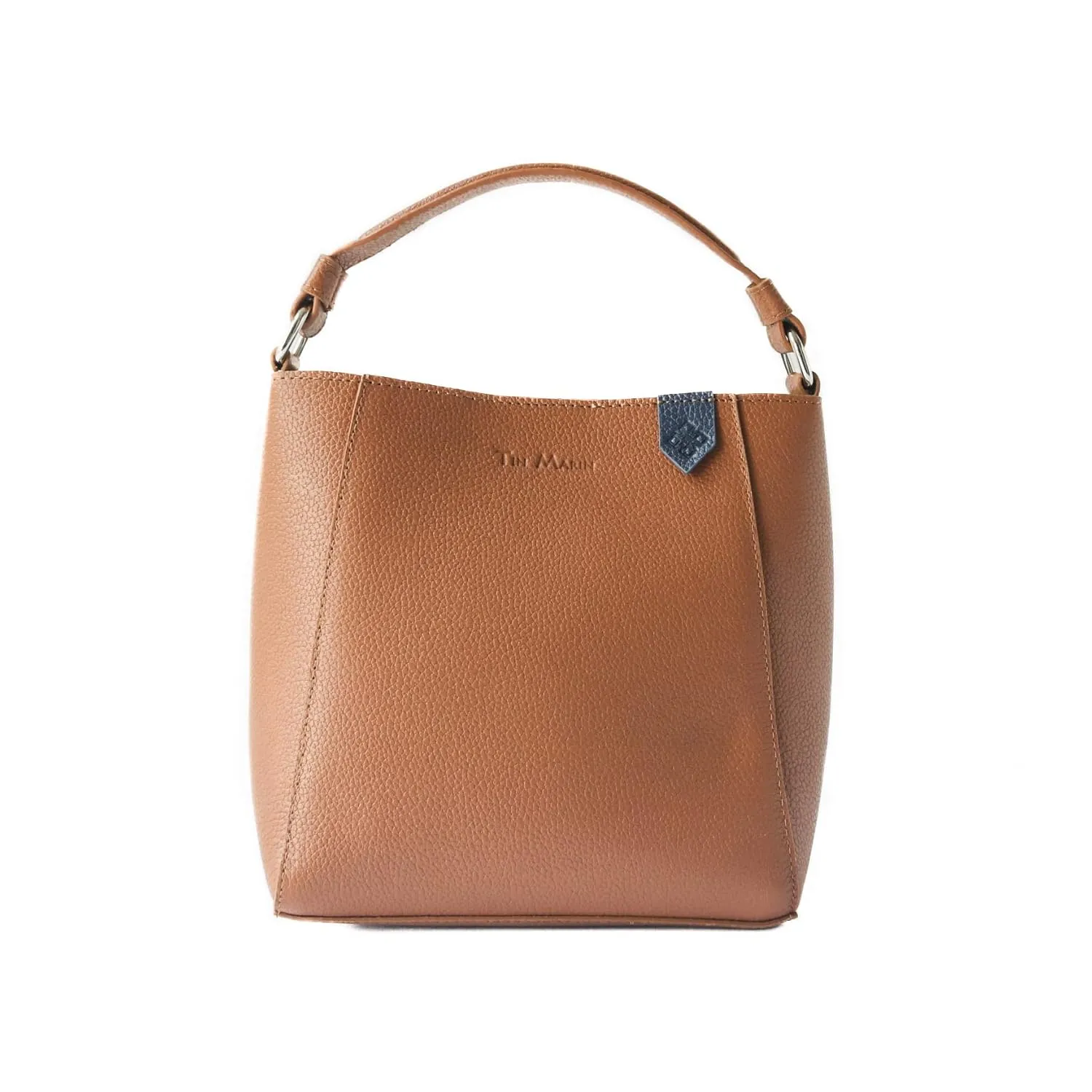 Yaya Leather Bucket Bag - Tan, Leather Shoulder Bag, Tan Leather Bag, Crossbody Bag, Gift for Her, Genuine Leather Bag, Handbag Women